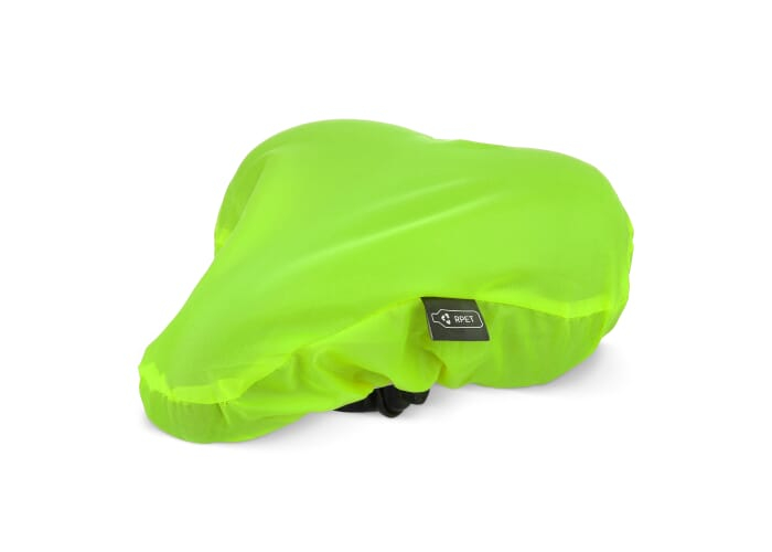 Protège-selle publicitaire en R-PET Vert clair